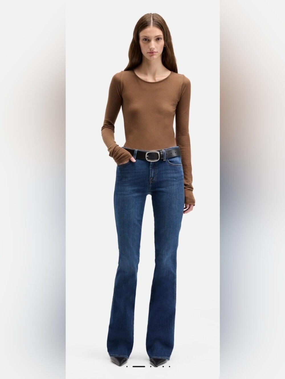 7 For All Mankind Kimmie Bootcut Jeans in High Wave - Size 27!